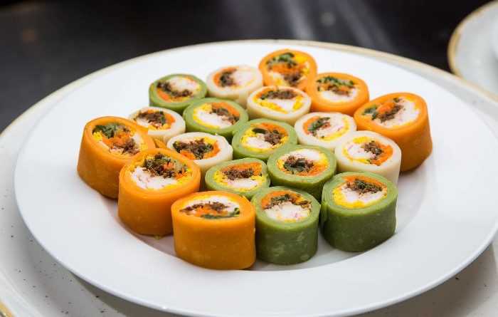 womenlife Beef and Vegetables Wrapped in Wheat Crepes