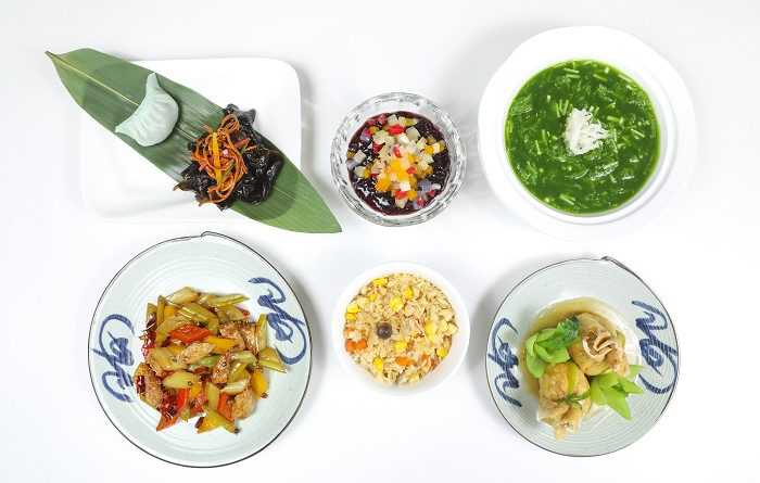 Ngan Dinh Restaurant Vegetarian Set Menu