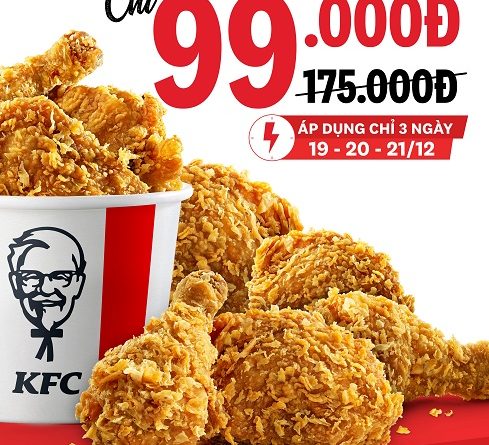 5 miếng gà 99K