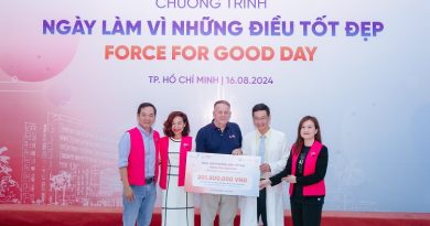 Hinh 1 Nu Skin dong hanh cung DNXH Vietnam s Children Fund tai tro hon 200 trieu dong de tang tu sach cong trinh mai che va 200 qua tang cho cac em nho dang dieu tri tai benh vien