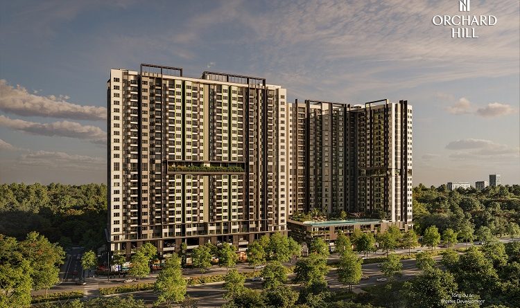 Orchard Hill phoi canh