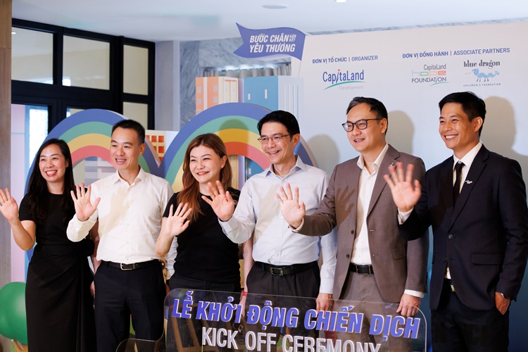 CapitaLand Development tiếp tục hành trình “Bước chân gắn kết yêu thương” lần 3 2 CapitaLand
