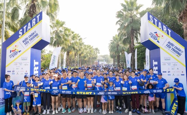 CapitaLand hỗ trợ 97.000 đô la Mỹ cho trẻ em và học sinh có hoàn cảnh khó khăn thông qua chiến dịch “Bước chân gắn kết yêu thương” mùa ba tại Việt Nam