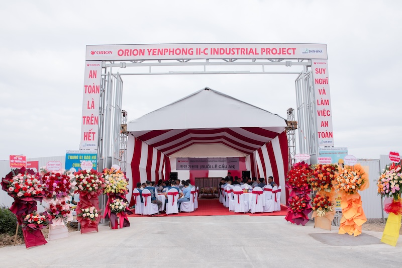 Orion khởi công nhà máy Yên Phong 2C – Bước tiến mới trong chiến lược phát triển bền vững tại Việt Nam 4 Orion khoi cong nha may Yen Phong 2C