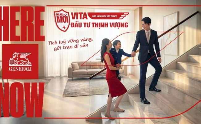 Generali Việt Nam ra mắt sản phẩm bảo hiểm liên kết đơn vị VITA – Đầu Tư Thịnh Vượng – Giúp khách hàng tích luỹ vững vàng, gửi trao di sản cho thế hệ tiếp nối