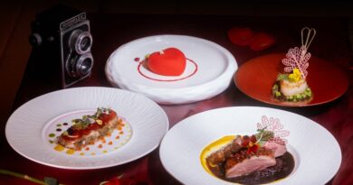 Valentines Set Menu Close Up