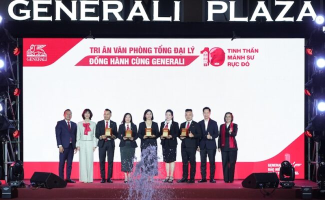 Generali – 15 năm đồng hành cùng thị trường Việt Nam & 10 năm thành lập mô hình văn phòng tổng đại lý