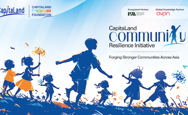 CapitaLand khởi động “Sáng kiến vì cộng đồng vững mạnh”