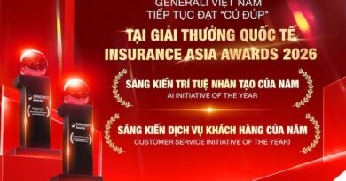 Generali nhận cú đúp giải thưởng về công nghệ và dịch vụ khách hàng tại Insurance Asia Awards 2026