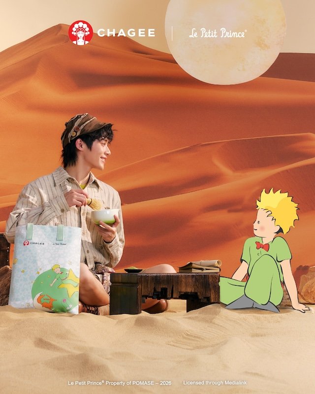CHAGEE và “Hoàng Tử Bé” mở ra cách thưởng thức Matcha nguyên bản trong từng tách trà 8 Stardust Tote Bag