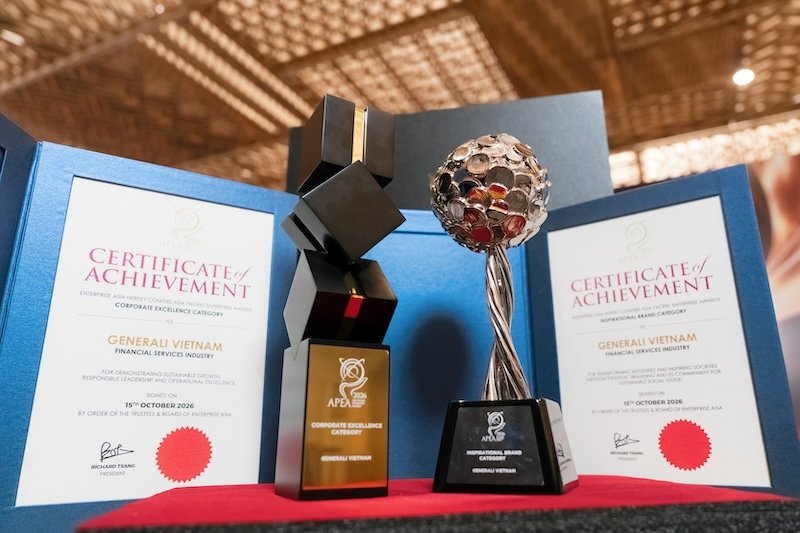 Generali Việt Nam tiếp tục được vinh danh với hai giải thưởng tại APEA 2026 6 Anh 4