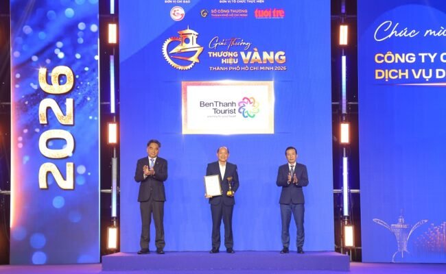 BenThanh Tourist đón nhận hai danh hiệu uy tín của TP.HCM năm 2026