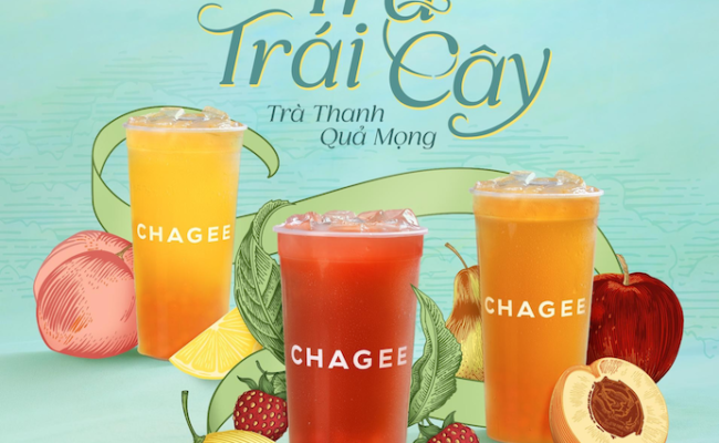Trà và trái cây gặp gỡ trong Bộ sưu tập Trà Thanh Quả Mọng mới của CHAGEE