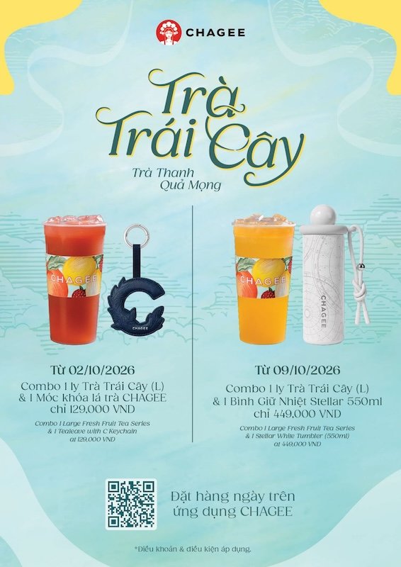 Trà và trái cây gặp gỡ trong Bộ sưu tập Trà Thanh Quả Mọng mới của CHAGEE 7 Hinh 05