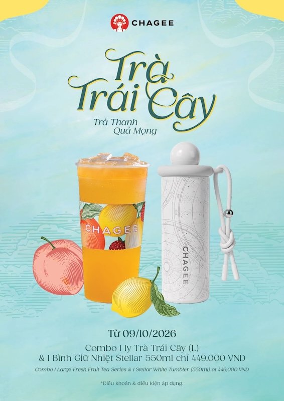 Trà và trái cây gặp gỡ trong Bộ sưu tập Trà Thanh Quả Mọng mới của CHAGEE 8 Hinh 06