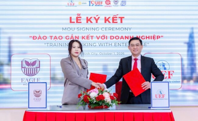 Eagle Academy và UEF hợp tác đào tạo thế hệ nhân sự bất động sản mới