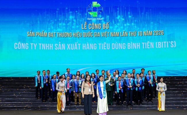 Biti’s 10 lần liên tiếp đạt Thương hiệu Quốc gia Việt Nam: Hành trình 44 năm “Nâng niu bàn chân Việt”